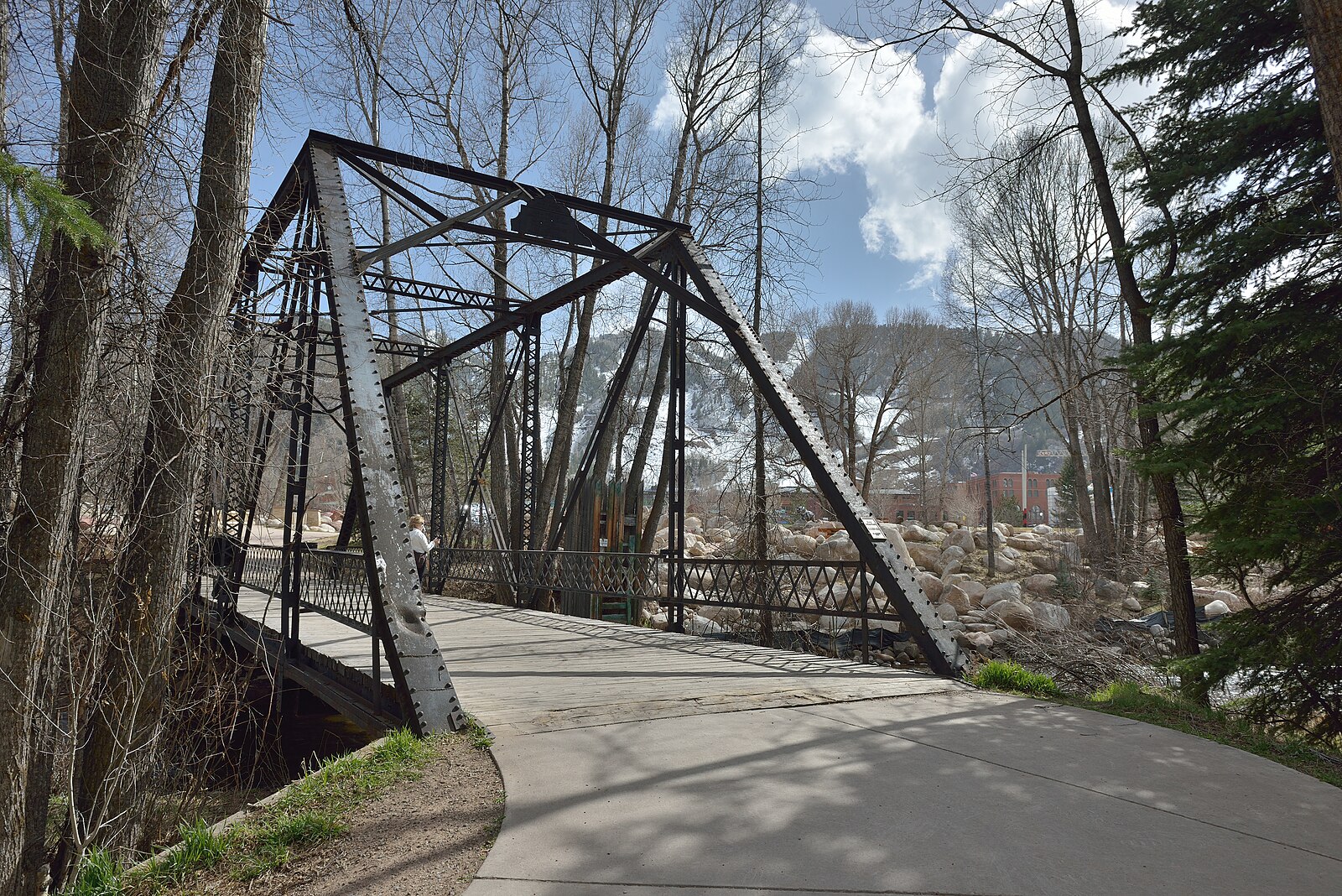 Sheely Bridge Aspen historic riveted truss