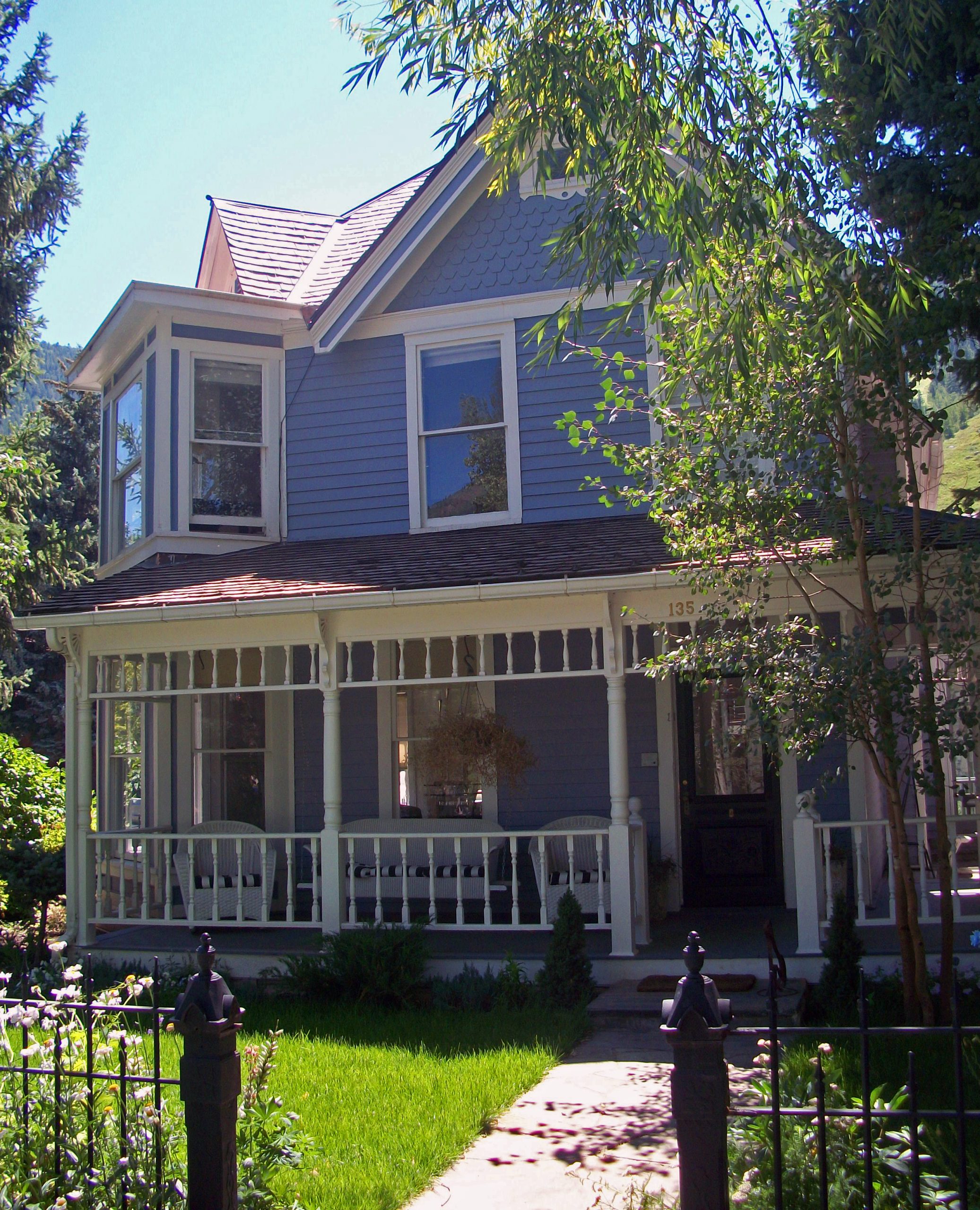 Dixon–Markle House, a Queen Anne Aspen residence built 1888 at Cooper Ave & Aspen St