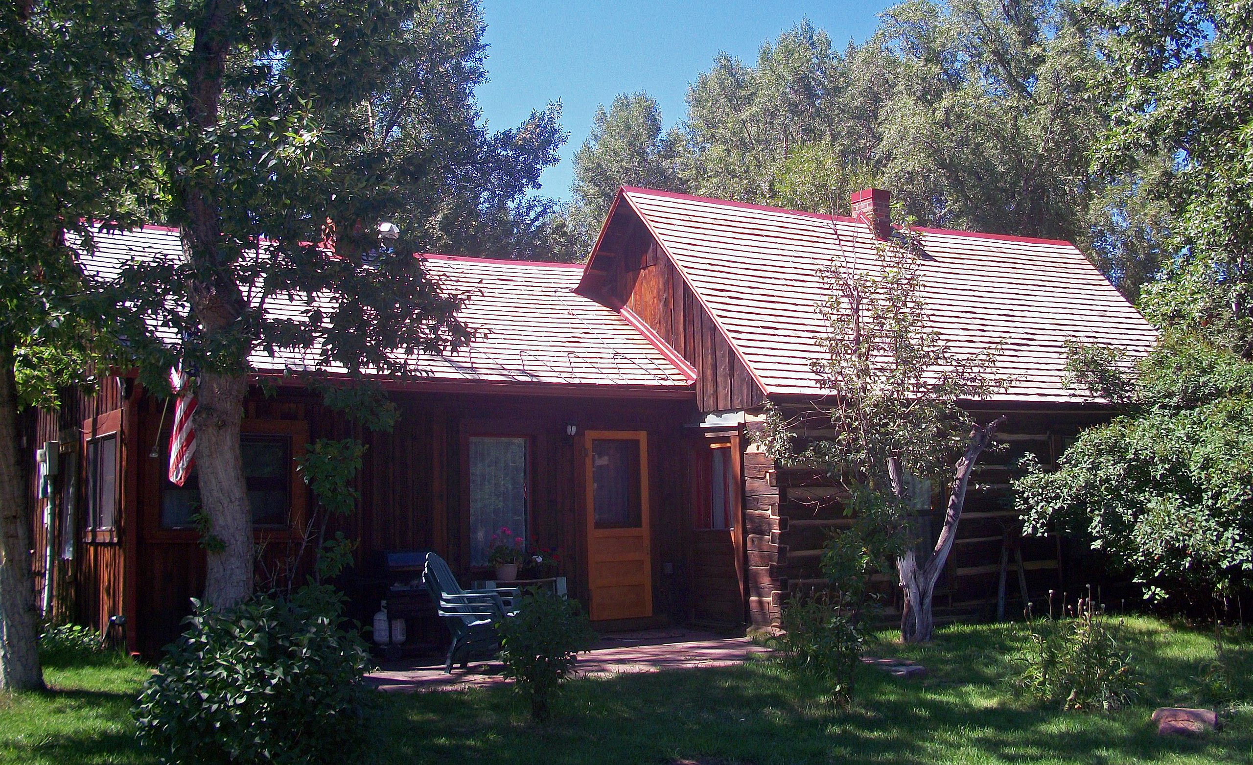 Matthew Callahan Log Cabin Aspen last surviving pioneer home in West End
