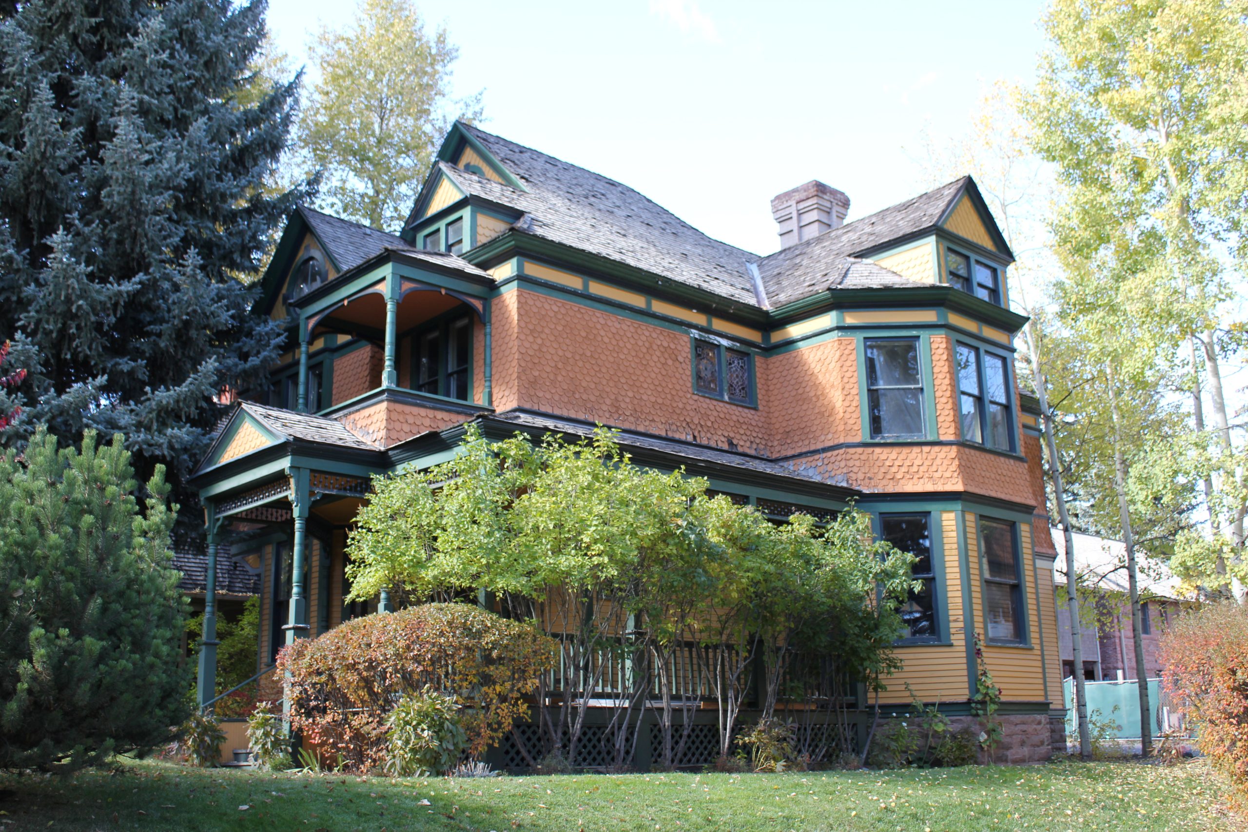 Smith-Elisha House Aspen, Queen Anne heritage property on West Main