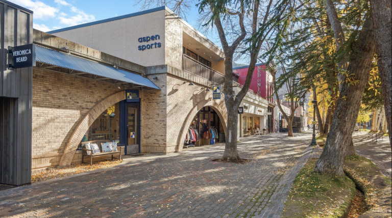 Aspen commercial property for sale. Photo credit: ltRealtyAspen / Lex Tarumianz Group — listing for 408 E. Cooper Avenue, Aspen, CO.